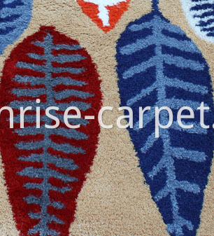 Microfiber Machine Made Carpet Rug